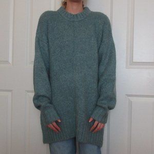 ASOS Weekday Oversized Boiled Wool Jumper